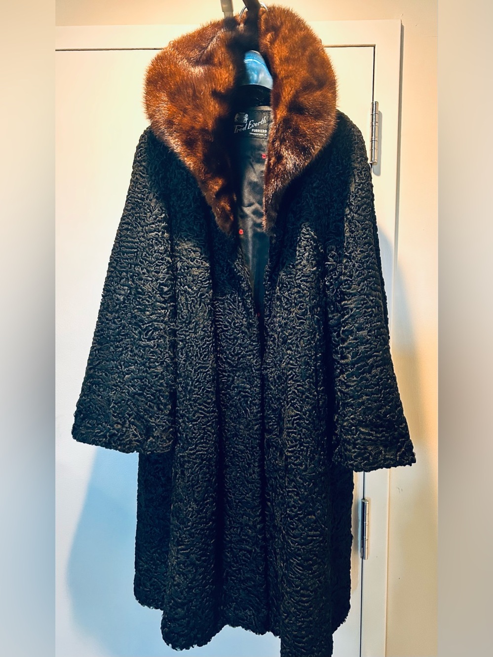 Vintage Persian lamb and mink